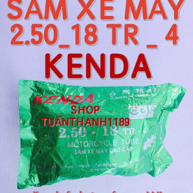 SĂM XE MÁY 250-18 KENDA TRƯỚC WIN