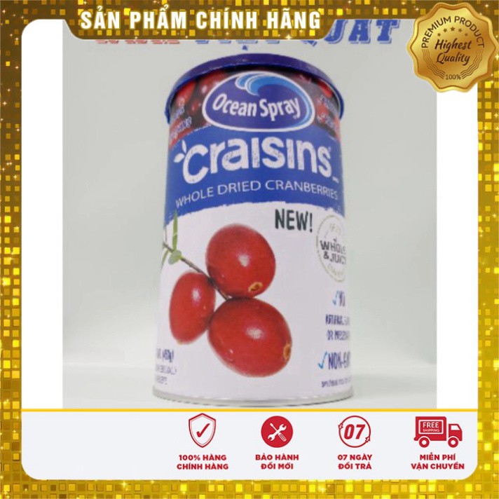 [BÁN SỈ] Nam Việt Quất Khô Sấy Ocean Spray CRAISINS Dries Cranberries Original FREESHIP Việt Quất Sấy Khô 453GR
