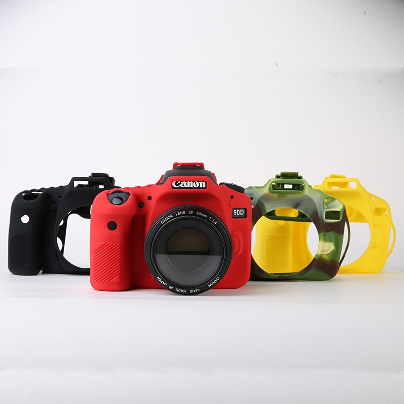 Ốp Silicon Mềm Bảo Vệ Máy Ảnh Canon EOS 90D