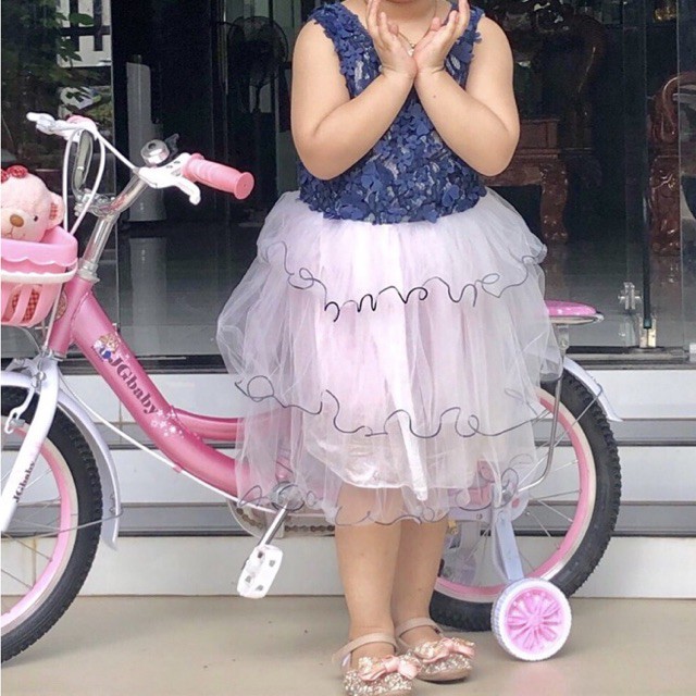 Đầm Công Chúa Phối Ren vs Chân Váy Nhiều Tầng TiNa’s House... Cho Bé Từ 02-08Tuổi.
