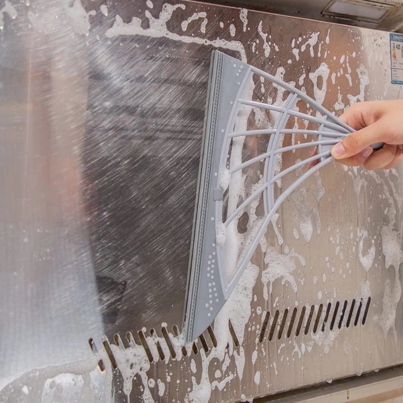 Chổi Quét Bụi Bằng Silicon 2 Trong 1 Đa Chức Năng Có Thể Gấp Gọn Tiện Dụng