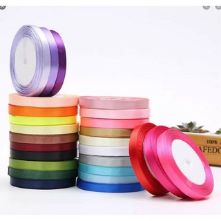 ruy băng lụa bản 1cm 2cm (22cm/cuộn)