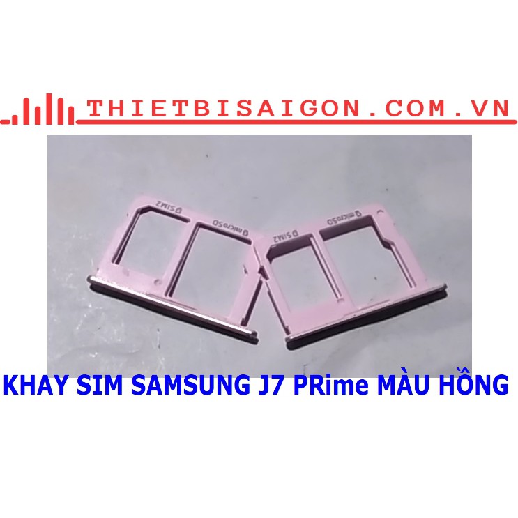 KHAY SIM SAMSUNG J7 PRime MÀU HỒNG