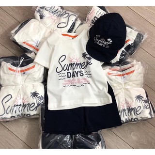 Set bộ kèm nón Summer cho bé trai