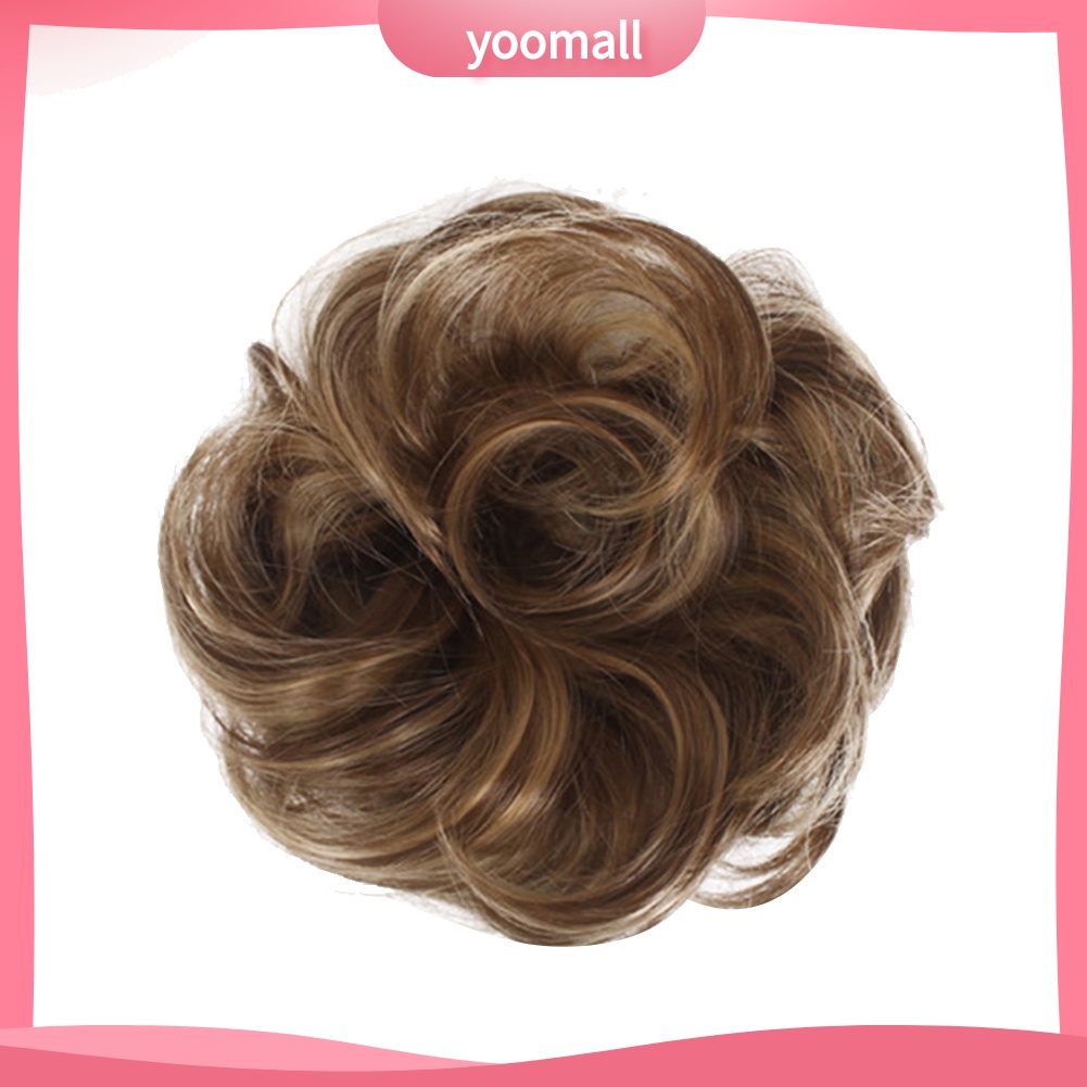 Búi Tóc Giả Xoăn Co Giãn