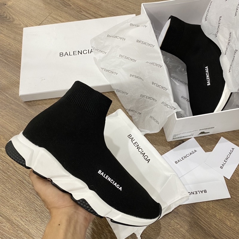 GIÀY BA.Len Speed Black Sc lai au [ FULL BOX + FREE SHIP ]