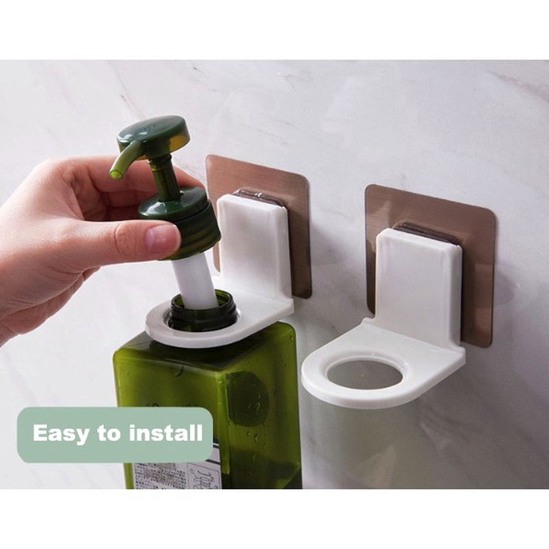 Giá Treo Chai Dầu Gội Thiết Kế Gắn Tường Tiện Lợi