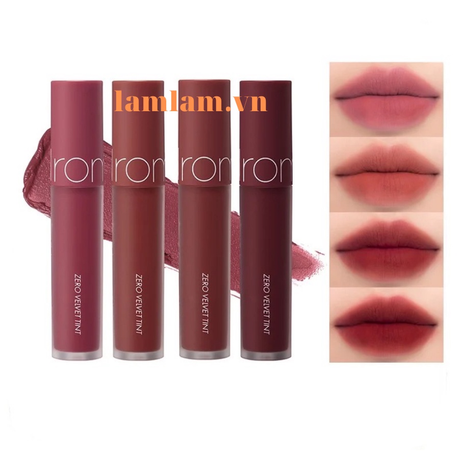 SON ROMAND ZERO VELVET TINT MẪU MỚI 2020 (MÀU 18.19.20.21) Chính Hãng