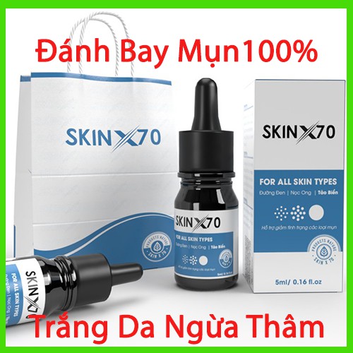 [DR MAI] KEM MỤN SKIN X70 DA HẾT MỤN >99%, TRẮNG SÁNG, NGĂN NGỪA MỤN QUAY TRỞ LẠI, HIỆU QUẢ CHỈ SAU 1 TUẦN SỬ DỤNG.