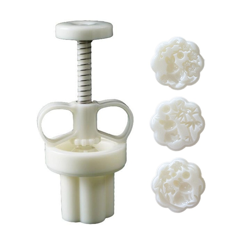 Khuôn Nhựa Làm Bánh Trung Thu Hình Thỏ Dễ Thương 20g