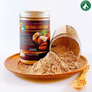 Bột CACAO Sữa Dừa Cocofarm hũ 200g