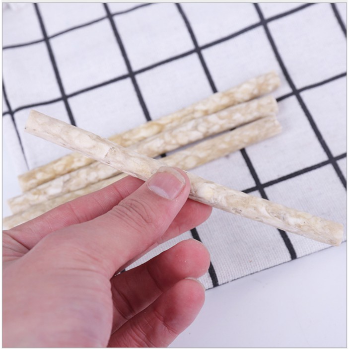 [HCM] Xương que gặm da bò tự nhiên cho chó, cho cún, cho pet yêu gói 10 que A PET