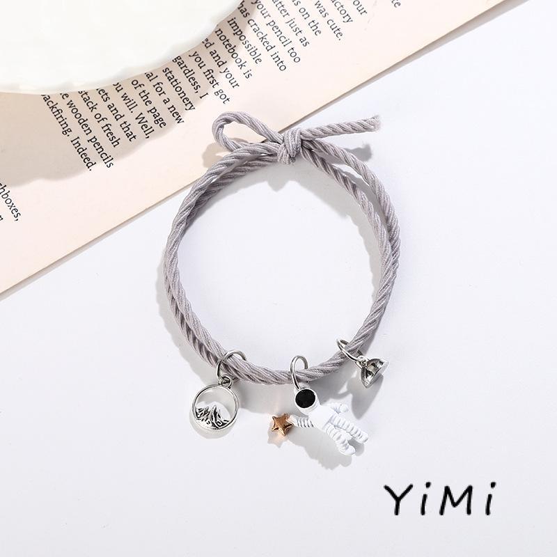 Cặp Vòng Tay Mặt Hình Phi Hành Gia Và Ngôi Sao Nhiều Kiểu Tùy Chọn Có Nam Châm Cho Các Cặp Đôi