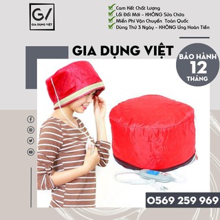 [Hàng Loại 1] MŨ HẤP– Ủ TÓC BẰNG ĐIỆN TẠI NHÀ _ Bh 12 tháng .