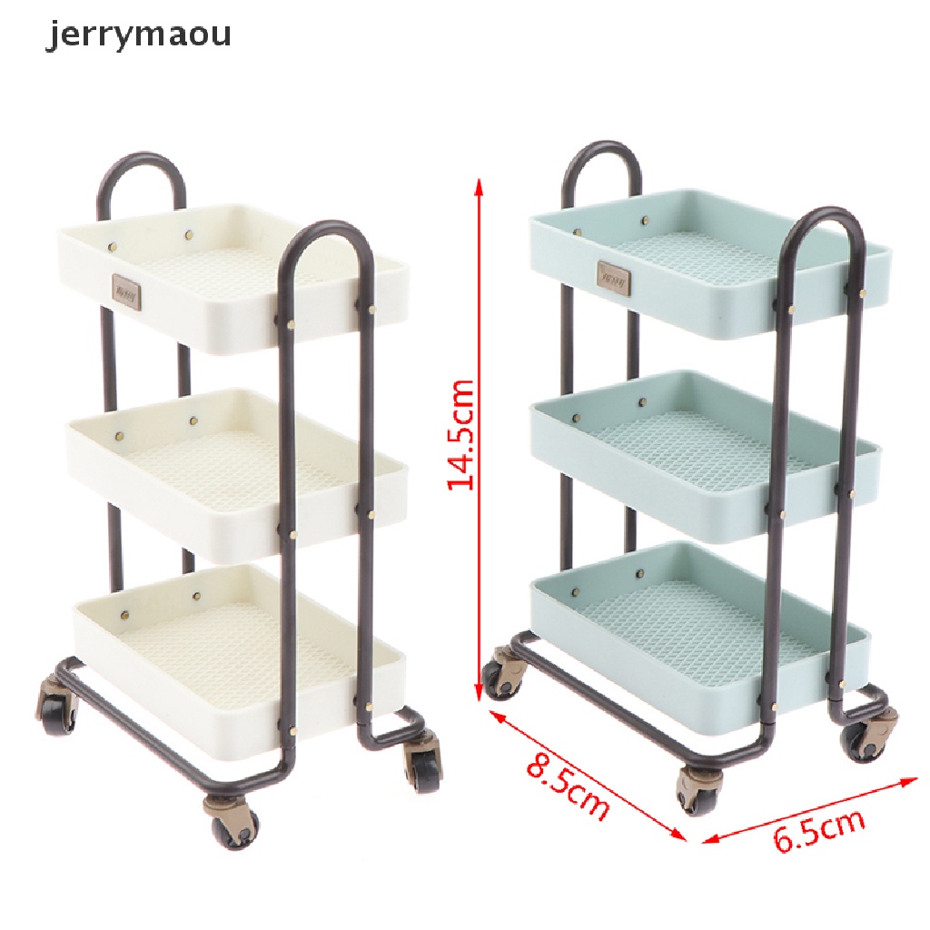 [JER] Giá Treo Đồ Nội Thất Nhà Búp Bê mini Có Thể Di Chuyển Bằng Điện