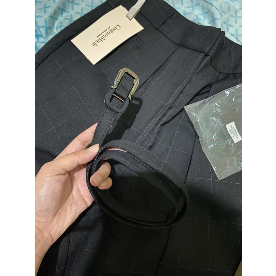 Vero Moda Quần Ống xuông Xếp Li Kẻ Ca Rô Cho Nữ CoutureMade 320150506
