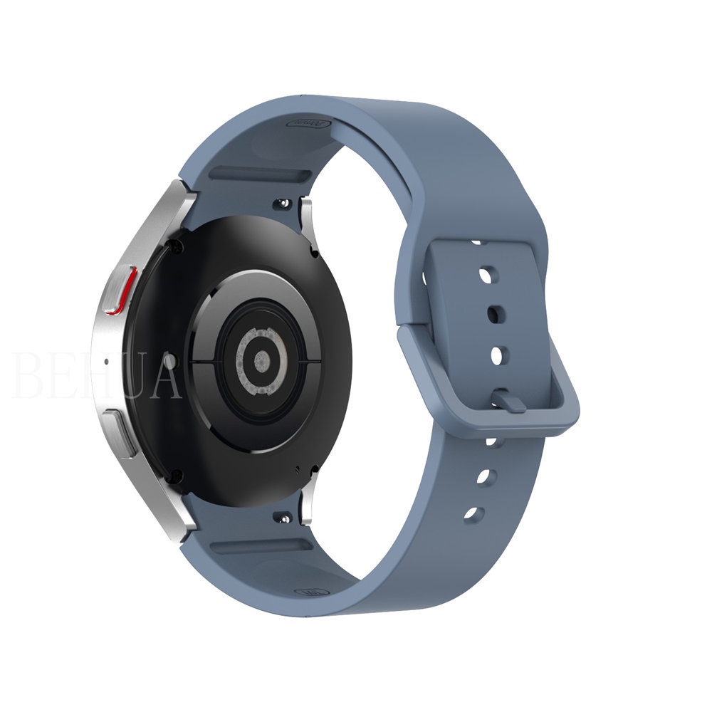 Dây Đeo Silicone 20mm Cho Đồng Hồ Thông Minh Samsung Galaxy Watch 5 4 44mm 40mm Classic 46mm 42mm Galaxy 5 Pro