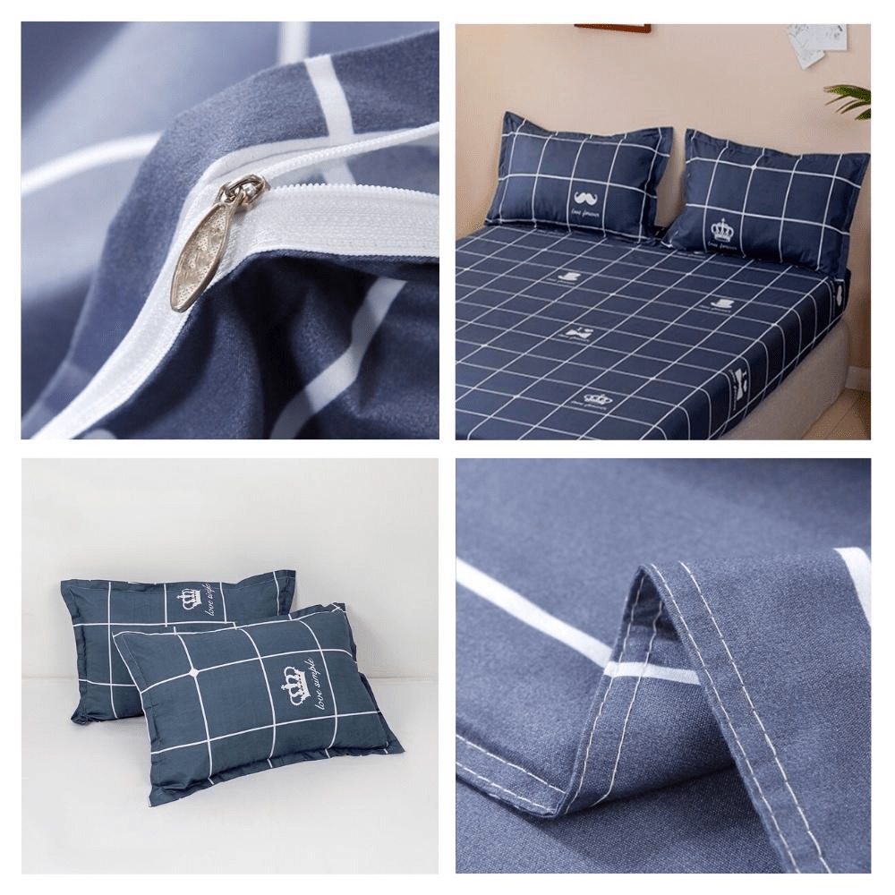 Vỏ gối nằm Sunzin chất poly cotton mịn mát - Kích thước 45x65cm