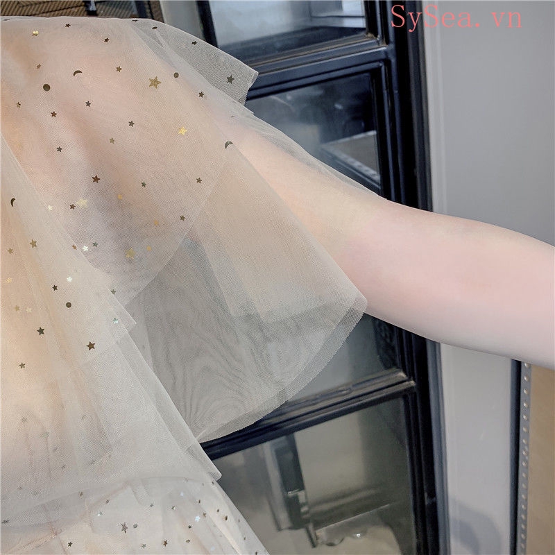 Đầm Nữ 2 Lớp Thời Trang Quyến Rũ