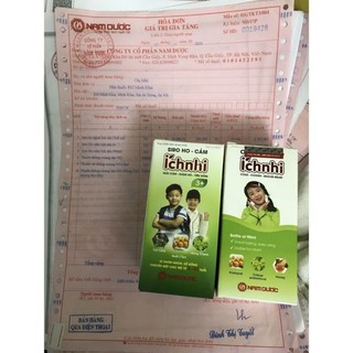 Siro ho cảm ích nhi- giải cảm, giảm ho, long đờm