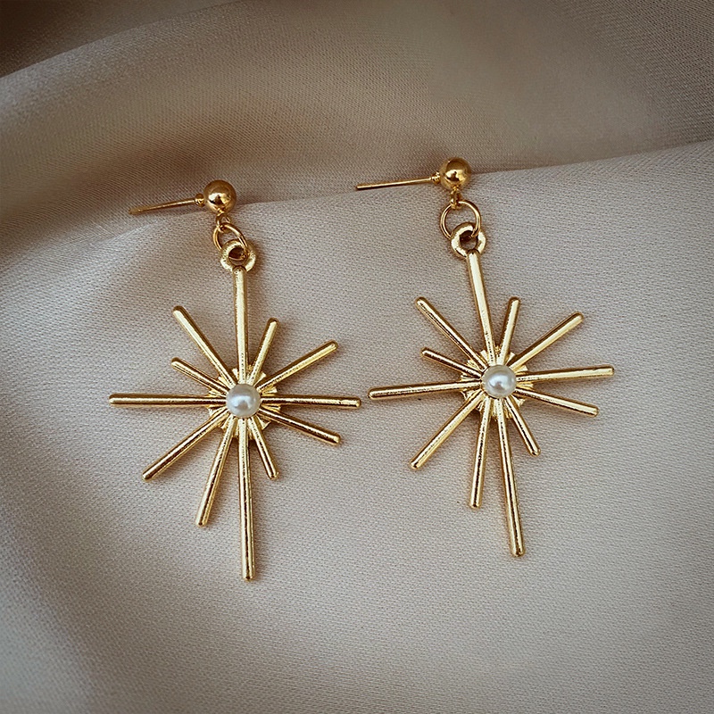 Bông Tai Dáng Dài Phong Cách Retro Thời Trang Cho Nữ