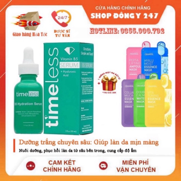 ✅ Tinh chất Timeless Vitamin B5 + Hyaluronic Acid ( 30mL )