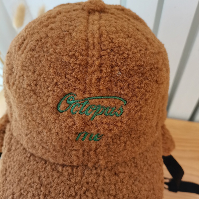 Mũ Lưỡi Trai In Chữ Chống Lạnh Thời Trang Mùa Đông