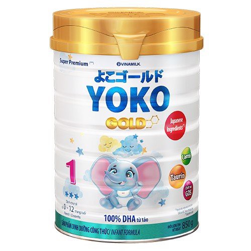 SỮA BỘT YOKO 1 850G (CHO TRẺ TỪ 0 - 1 TUỔI)