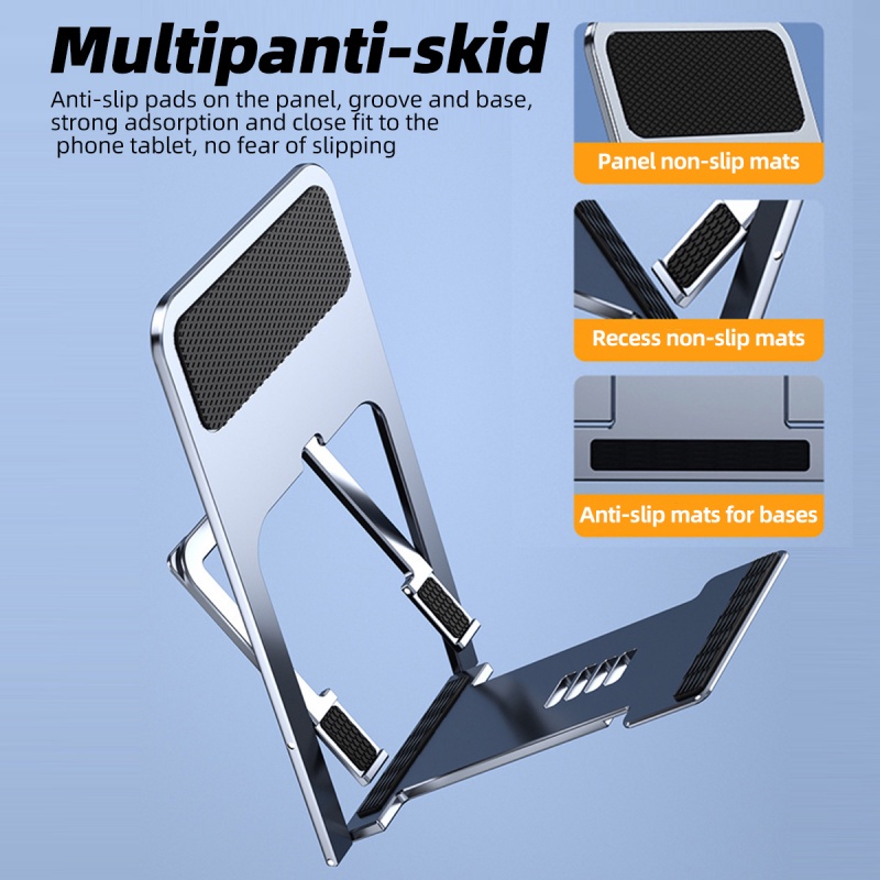 Giá đỡ điện thoại GUUGEI bằng kim loại ABS có thể gấp gọn tiện lợi