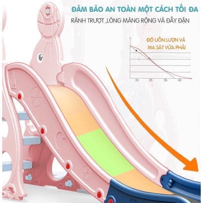 Cầu trượt xích đu Hải cẩu Holla chính hãng