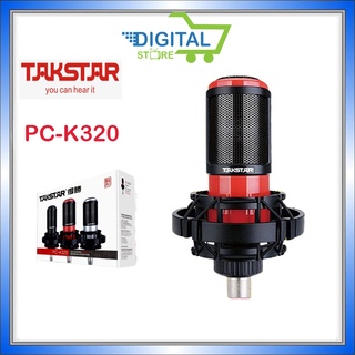 Micro takstar pc k320, míc thu âm, livestream, hát karaoke