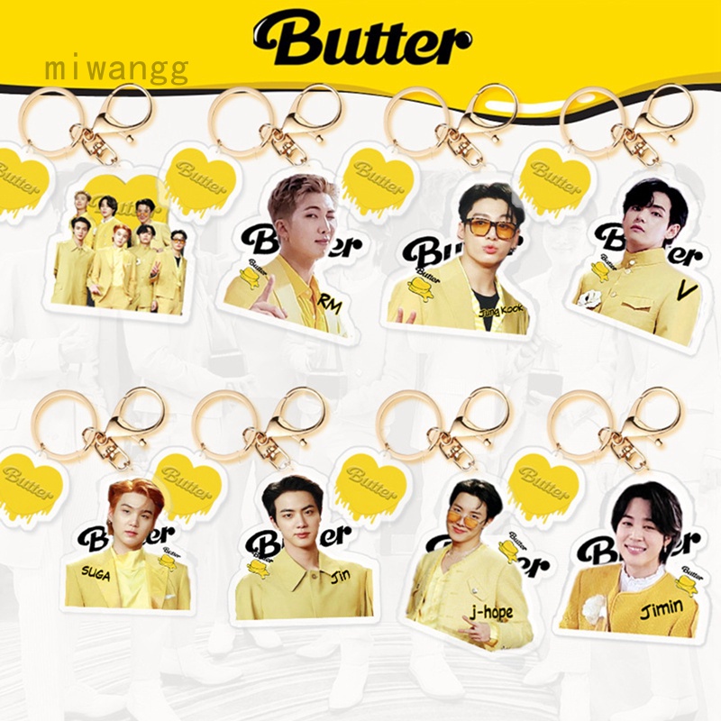 Móc khóa acrylic in hình BTS