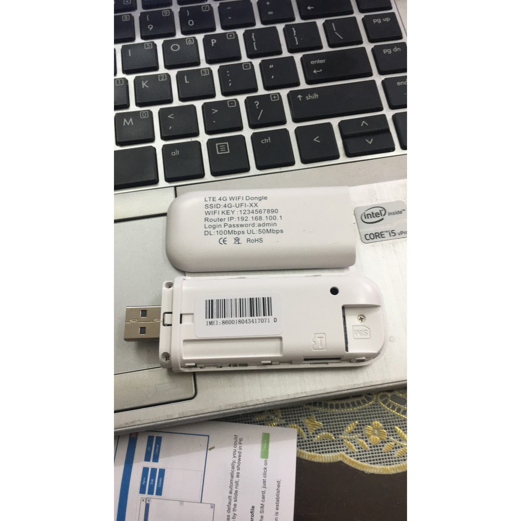 Usb phát wifi từ sim 3g/4g Dongle - 4G LTE DONGLE