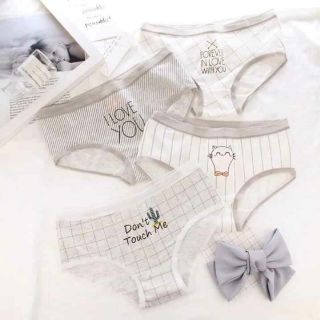Sét 5 quần lót cotton siêu cute 😍