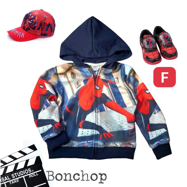 Áo khoác bé trai siêu nhân