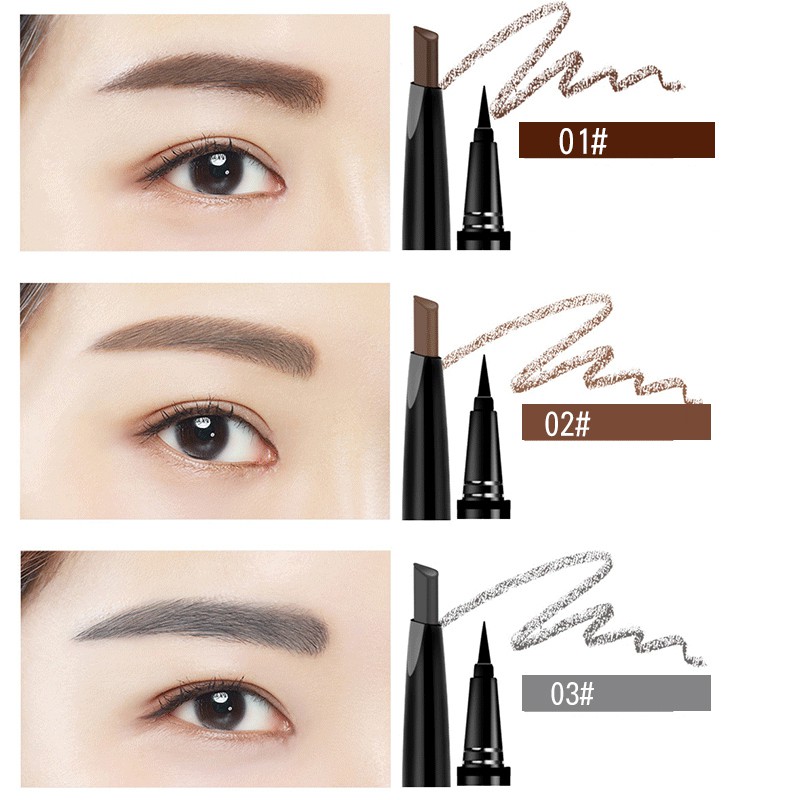 Chì kẻ mày 2in1 NoVo Makeup Seduce (KẺ MÀY + KẺ MẮT) - 2 đầu 2 chức năng | BigBuy360 - bigbuy360.vn