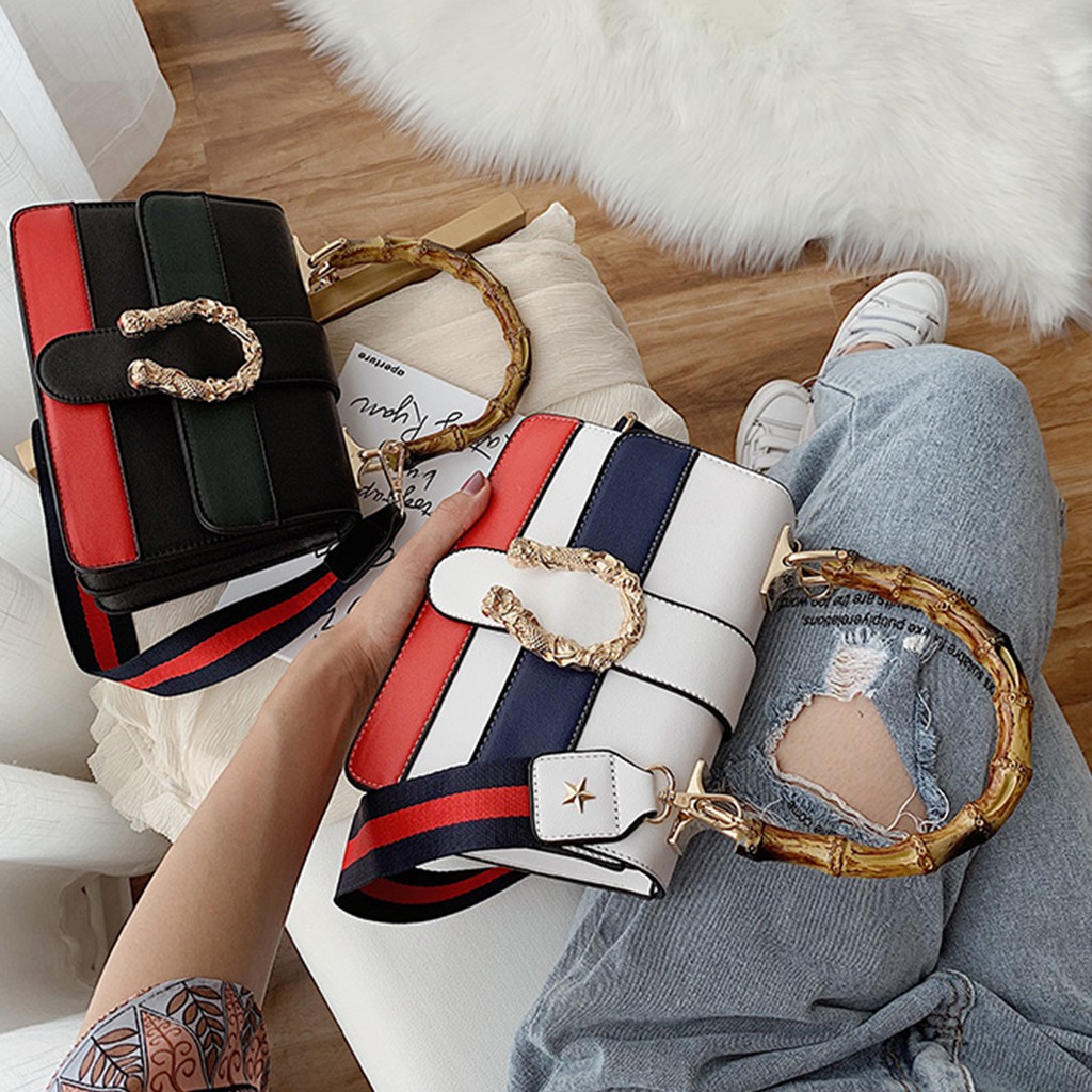 Túi xách nữ đeo chéo bản to hàng quảng châu cao cấp - Lupine