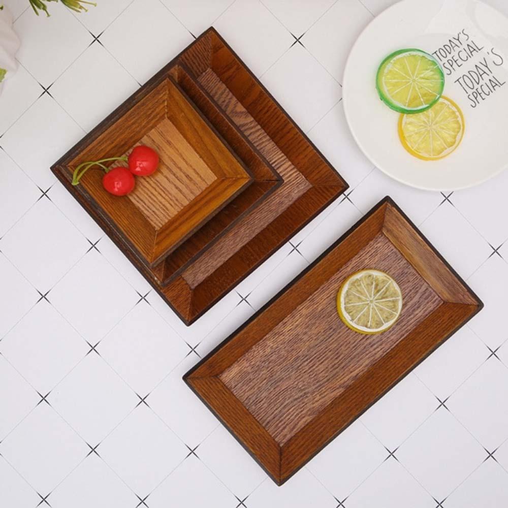 Khay Gỗ Đựng Sushi / Bánh Mì / Trái Cây Tiện Dụng