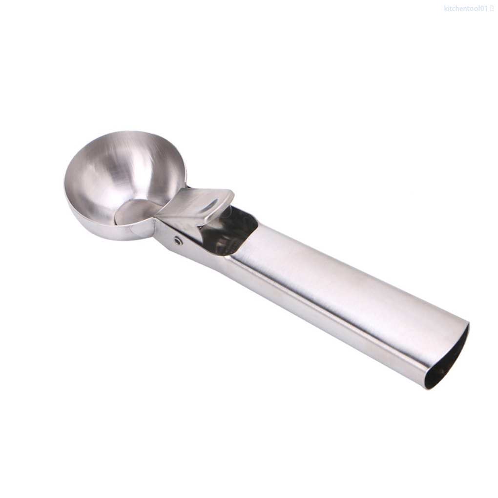 Muỗng Múc Kem / Yogurt / Bánh Quy / Thịt Viên Bằng Thép Không Gỉ Tiện Dụng Cho Nhà Bếptool01