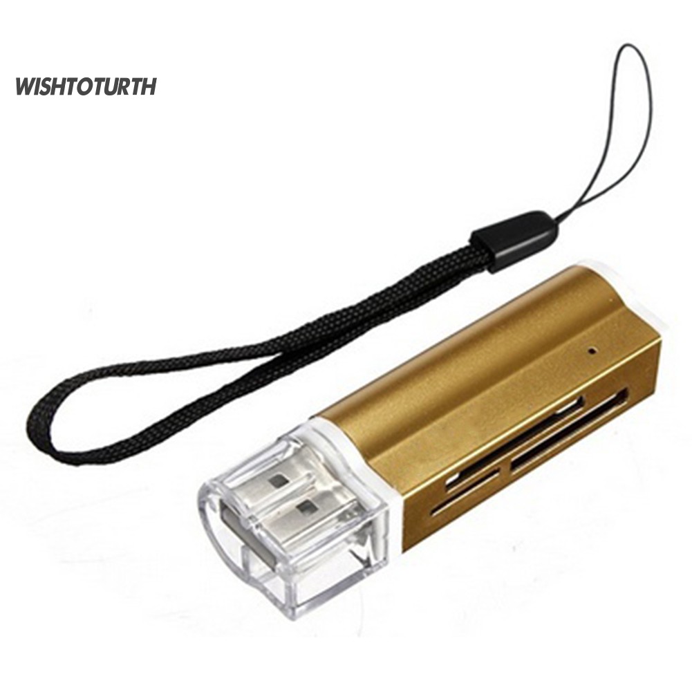 ☼Đầu Đọc Thẻ Nhớ Tốc Độ Cao USB 2.0 Micro SD TF MMC SDHC MS