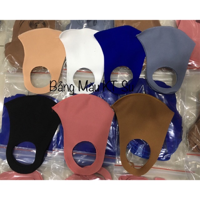 🔥🔥 Khẩu Trang Trơn Su Cực Hot