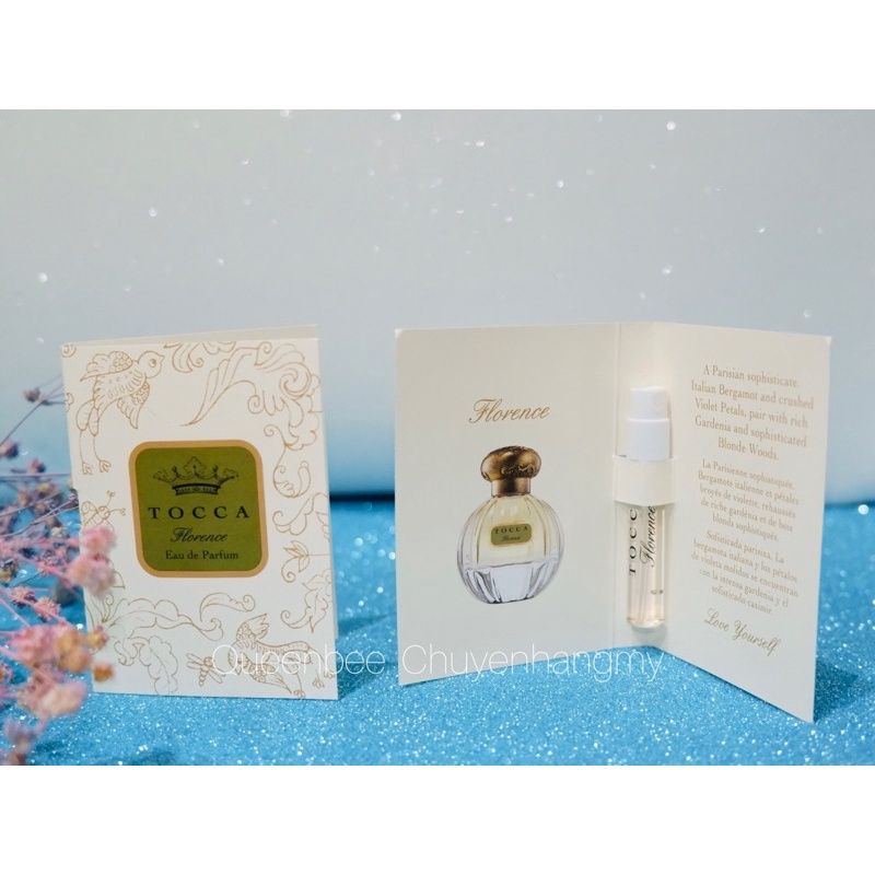 Vial nước hoa Quyến Rũ Lạc QuanTocca Eau de Parfum 1,5ml Sample