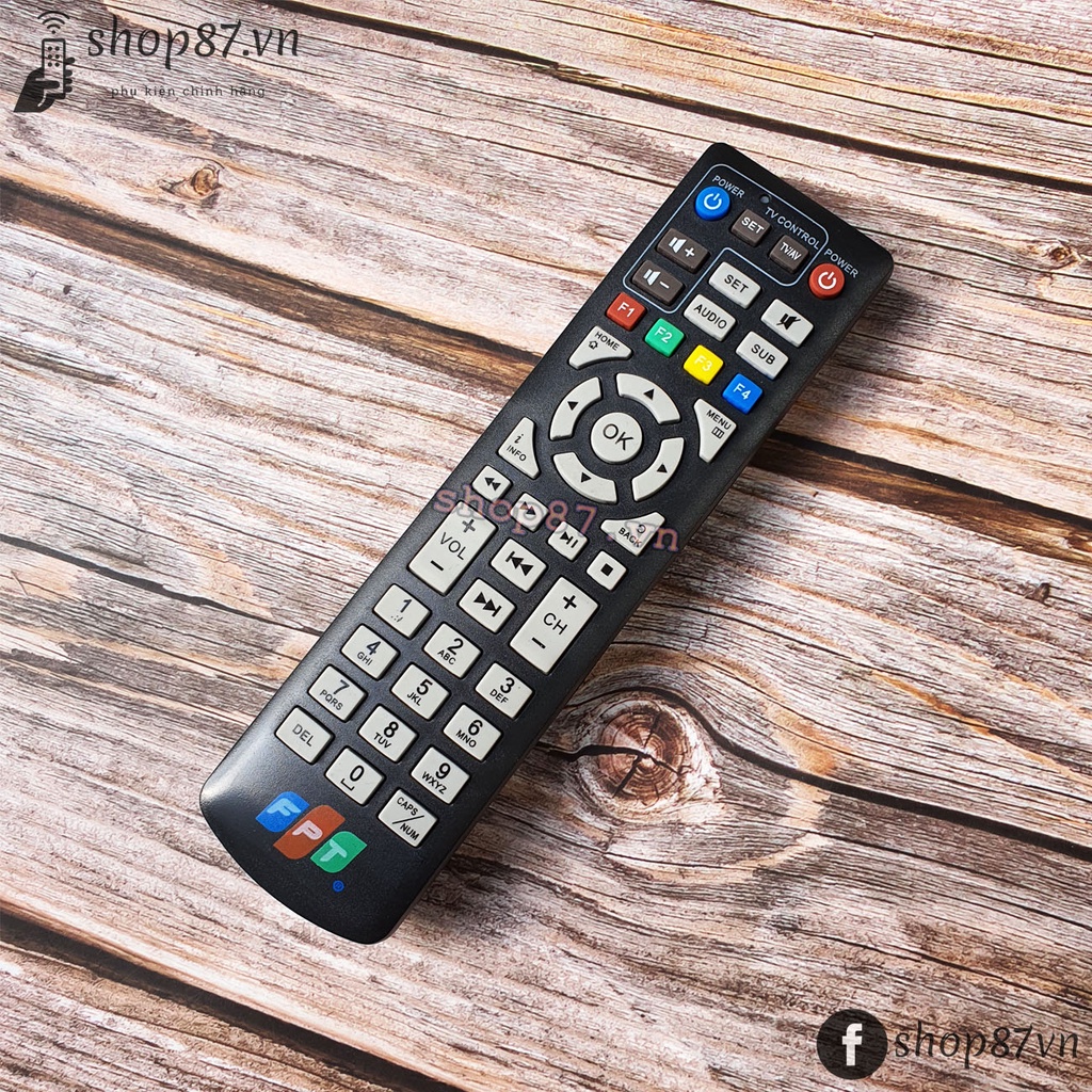 Remote đầu thu FPT - Điều khiển truyền hình FPT tv 4K FX6