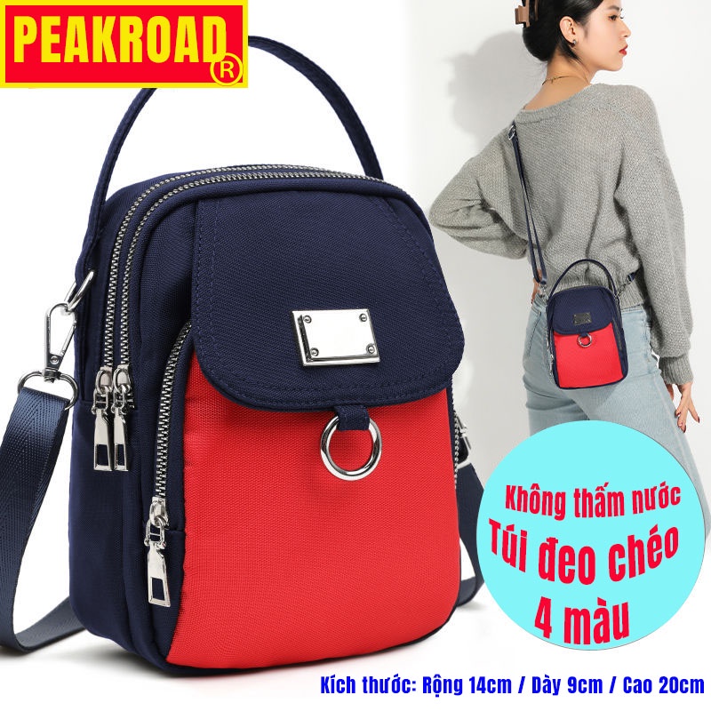 Túi Đeo Chéo Đựng Điện Thoại Chống Thấm Nước Cho Nữ