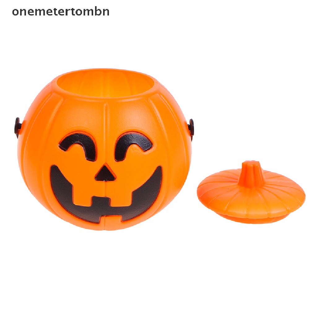 Bn Xô Nhựa Đựng Bí Ngô Trang Trí halloween