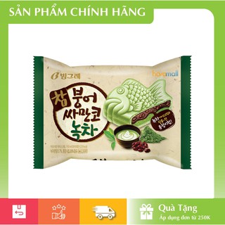 Kem Bánh Cá Nhân Trà Xanh Đậu Đỏ Binggrae 150ml