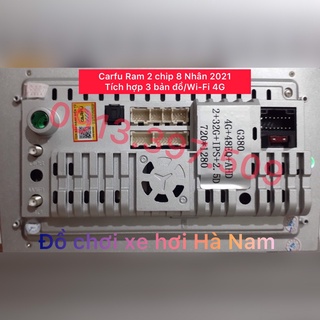 màn android carfu ram 2 chip 8 nhân 2021