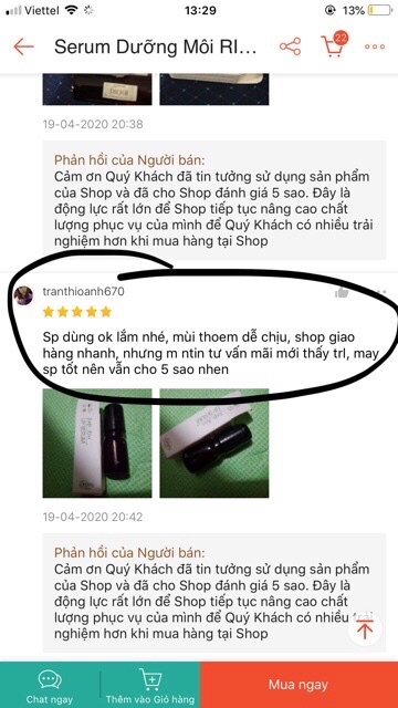 Serum Dưỡng Môi RIORI LIP SERUM | BigBuy360 - bigbuy360.vn