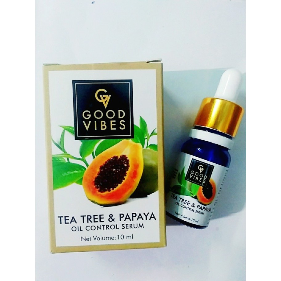 Serum Good Vibes Oil Control Serum - Tea Tree & Papaya (10 ml)