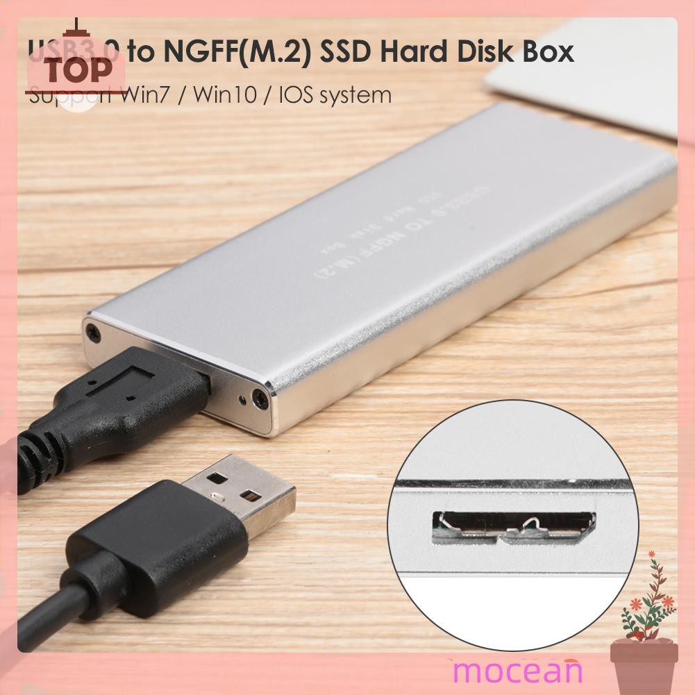 Mocean Ổ Cứng Chuyển Đổi Usb 3.0 Sang M.2 Ngff Ssd Box 2230 2242 2260 2280